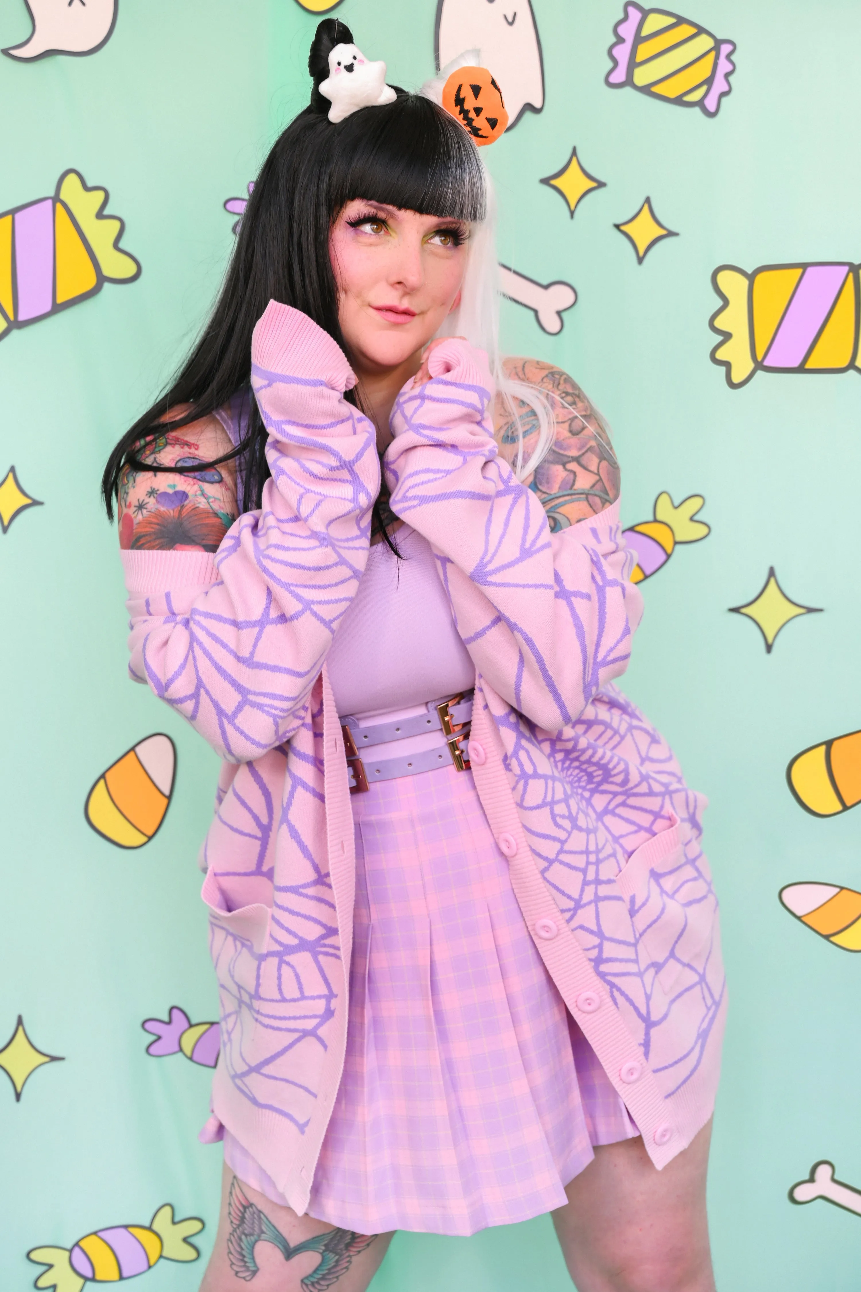 Cotton Candy Cobweb Cardigan-3X/4X left!! sold by My Violet