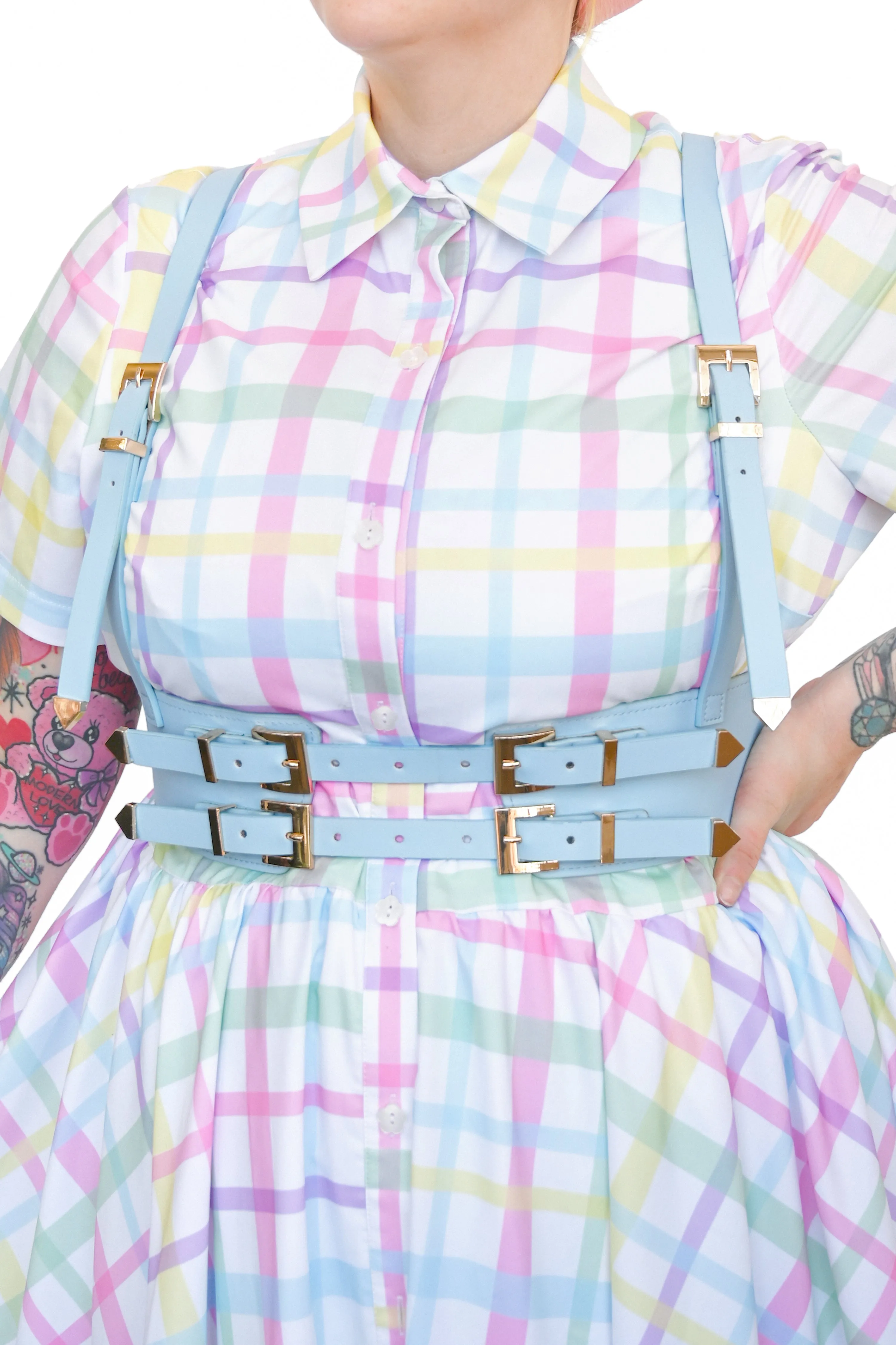 Blue Adjustable Harness sold by My Violet product image thumbnail 2