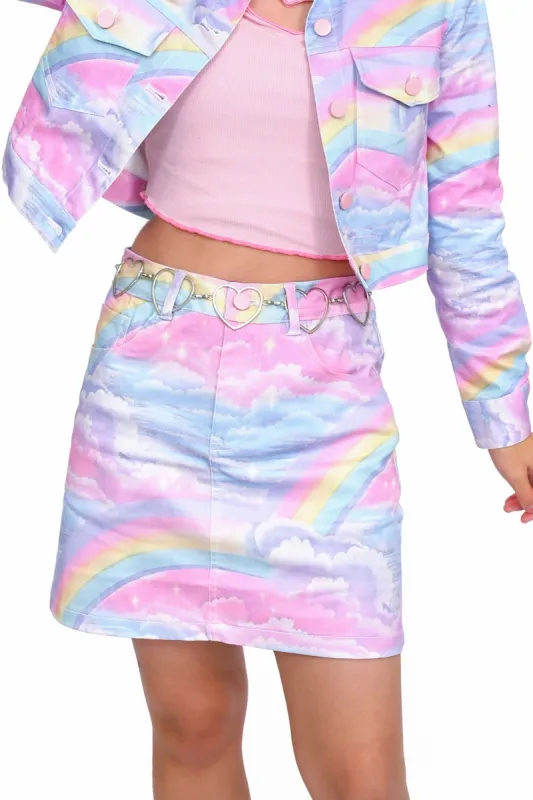 Sky Dancer Mini Skirt- 4X left! sold by My Violet
