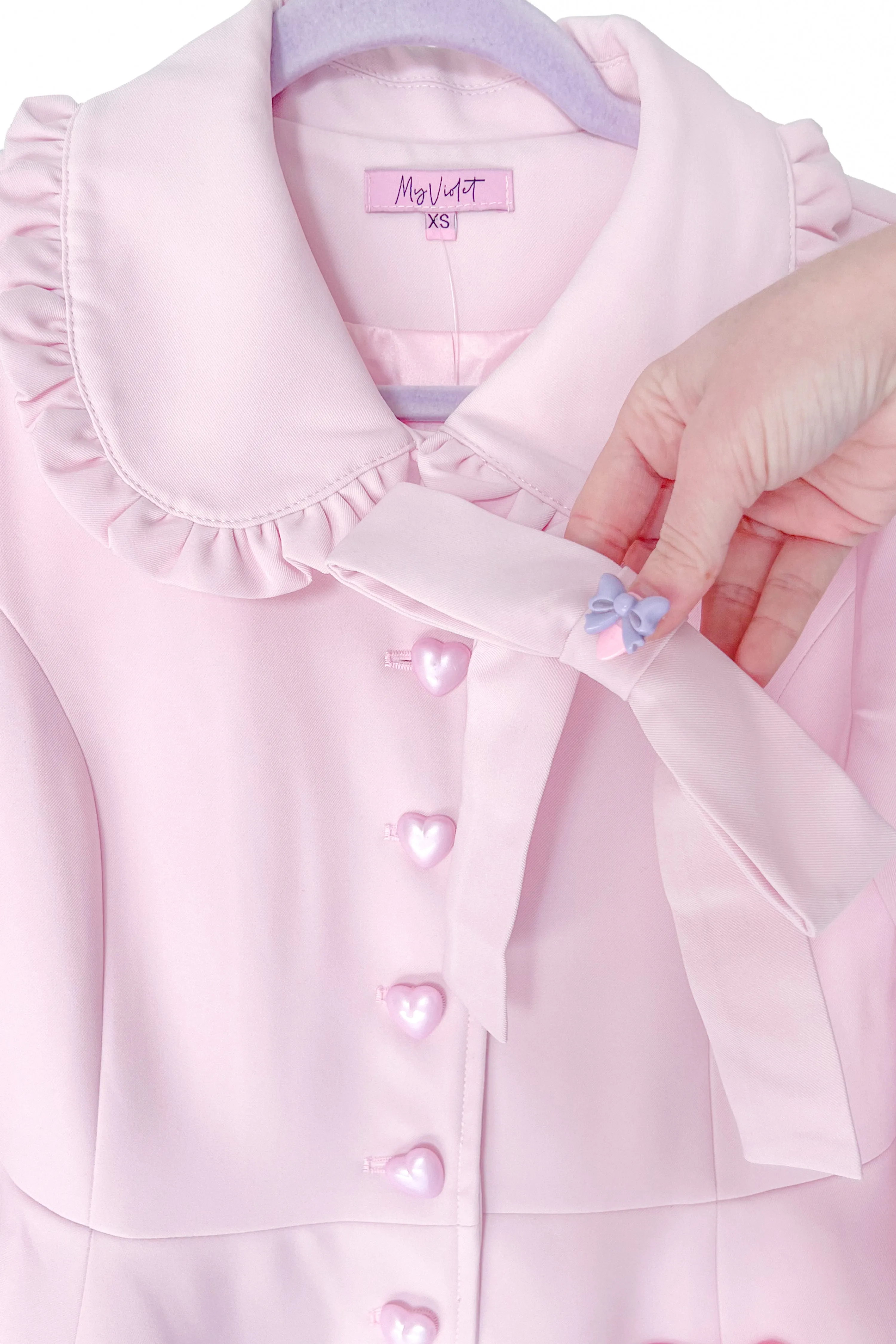 Wonderland Bunny Coat - Pink sold by My Violet product image thumbnail 5