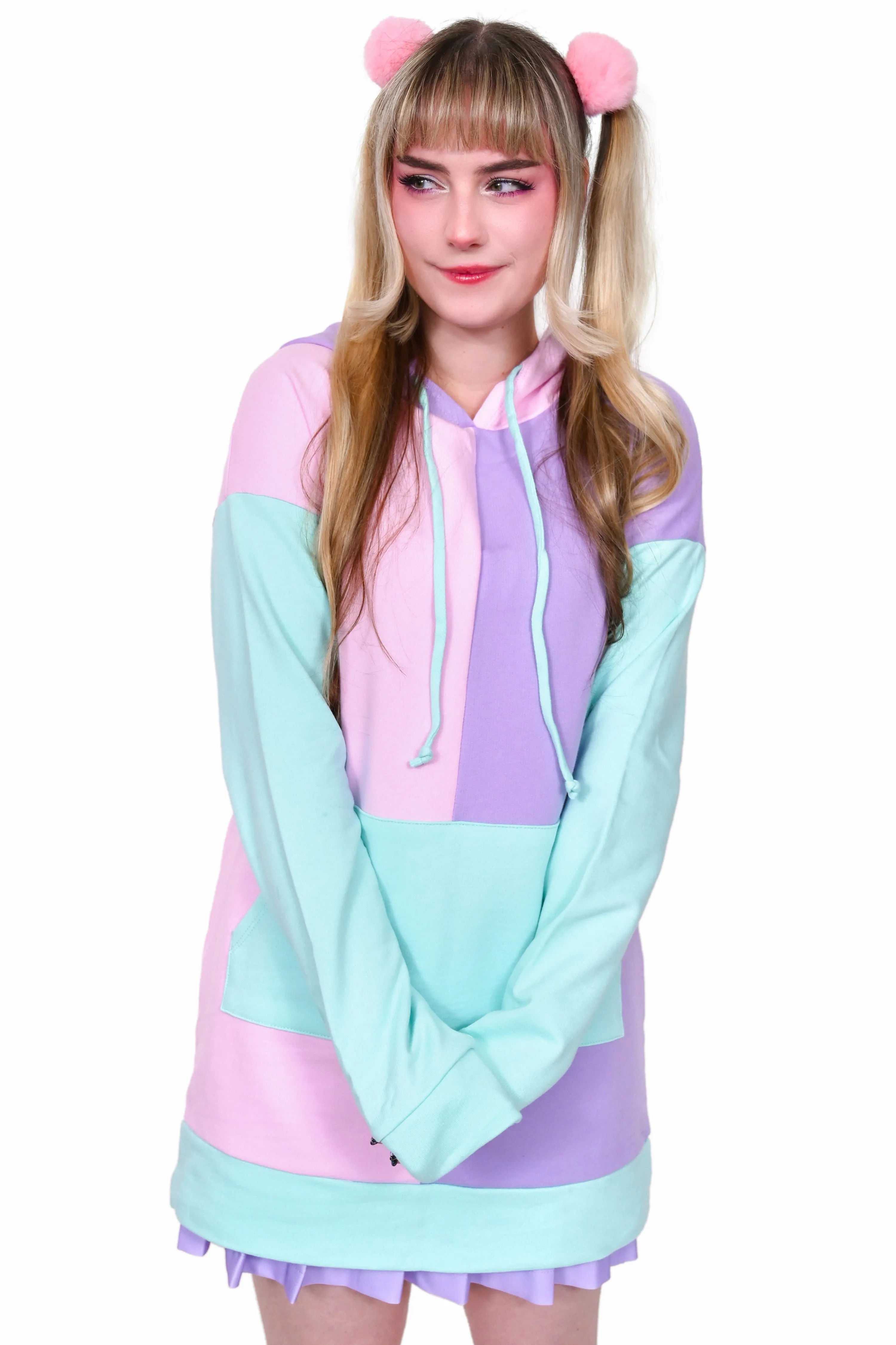 Jellybean Oversized Hoodie XS & Small left - EXTREME MARKDOWN sold by My Violet