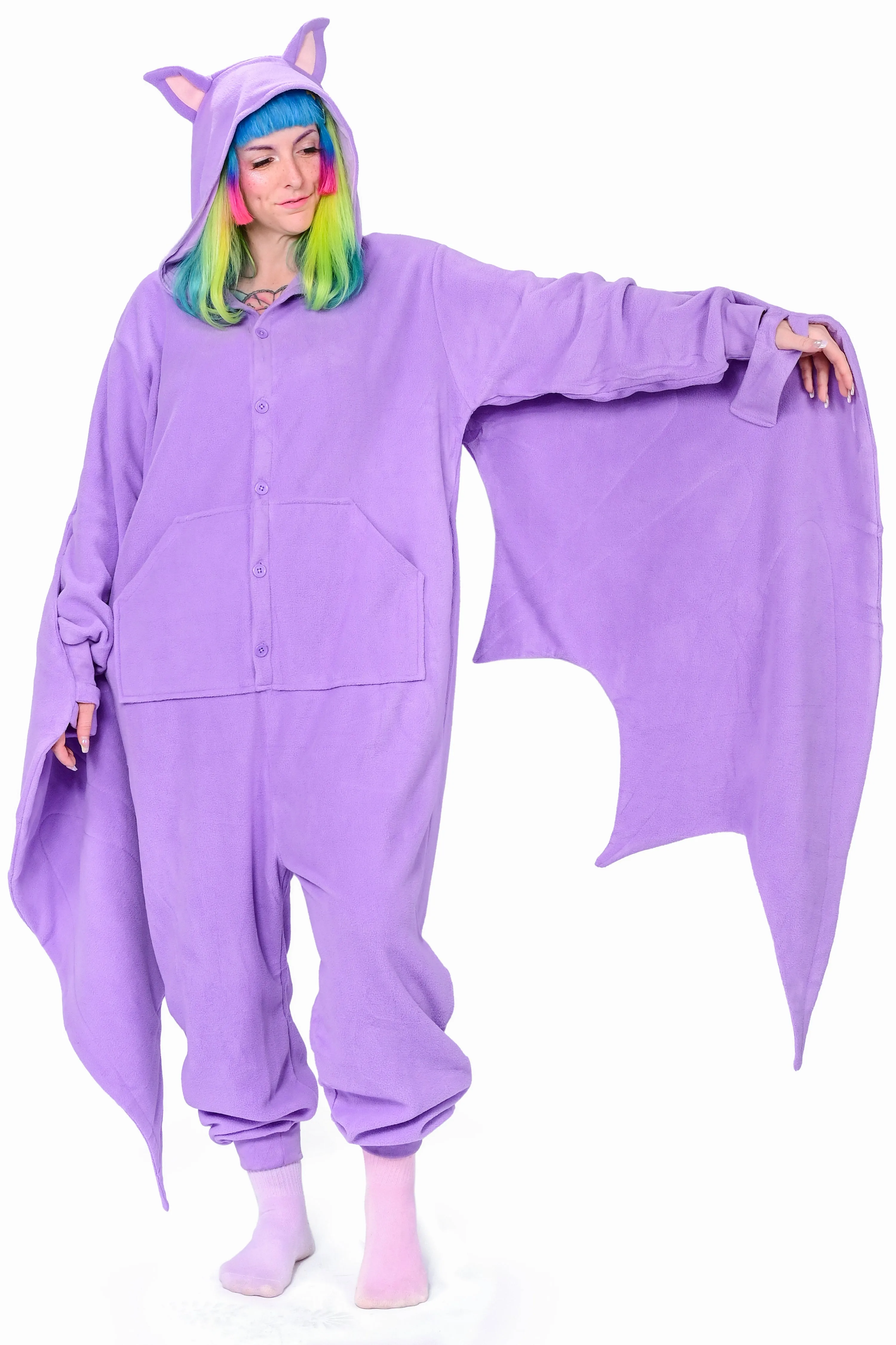 Batty Onesie - Taro - XS/S left!! sold by My Violet