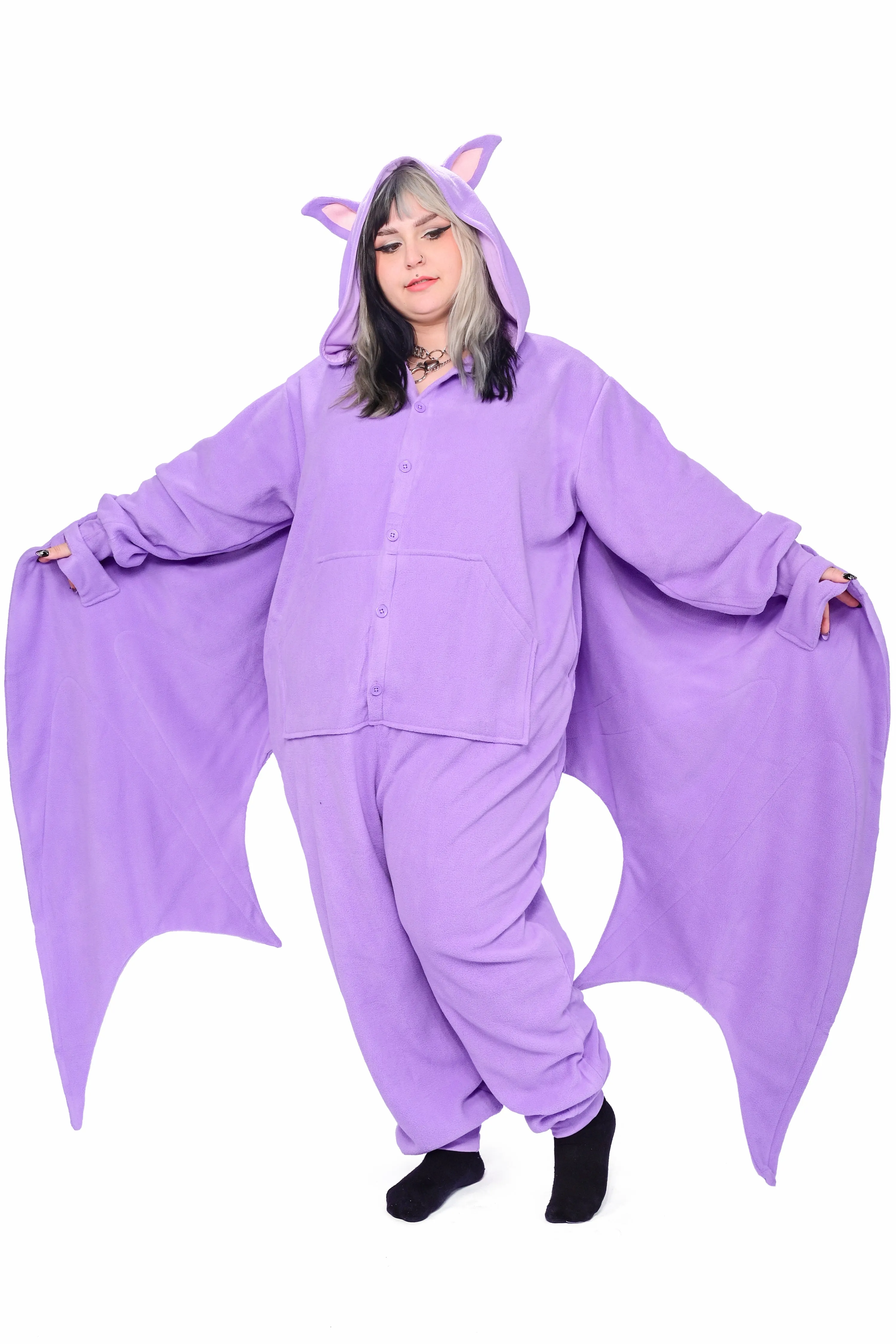 Batty Onesie - Taro - XS/S left!! sold by My Violet product image thumbnail 2