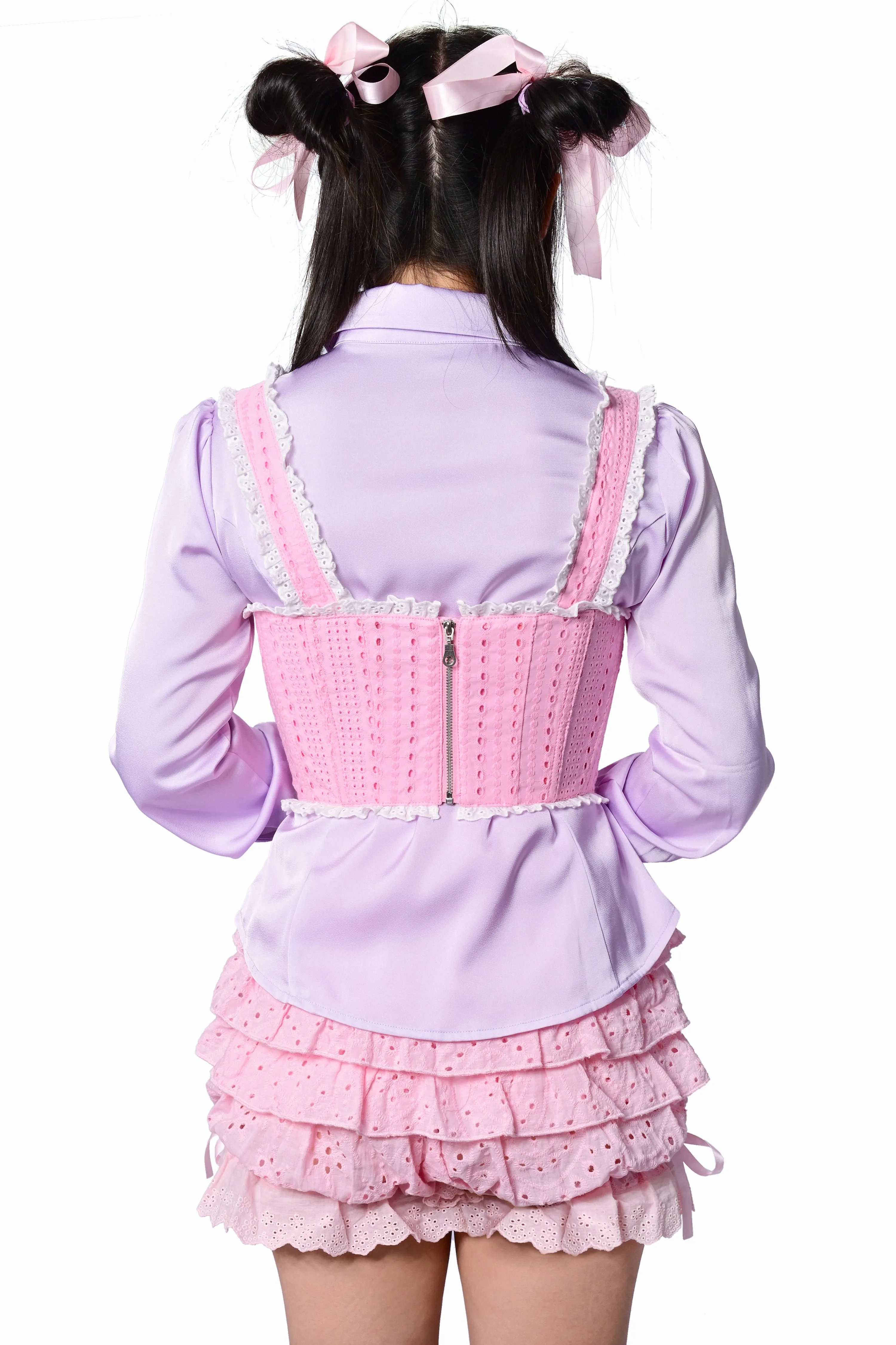 Yvonne Corset Top - Pink sold by My Violet product image thumbnail 3