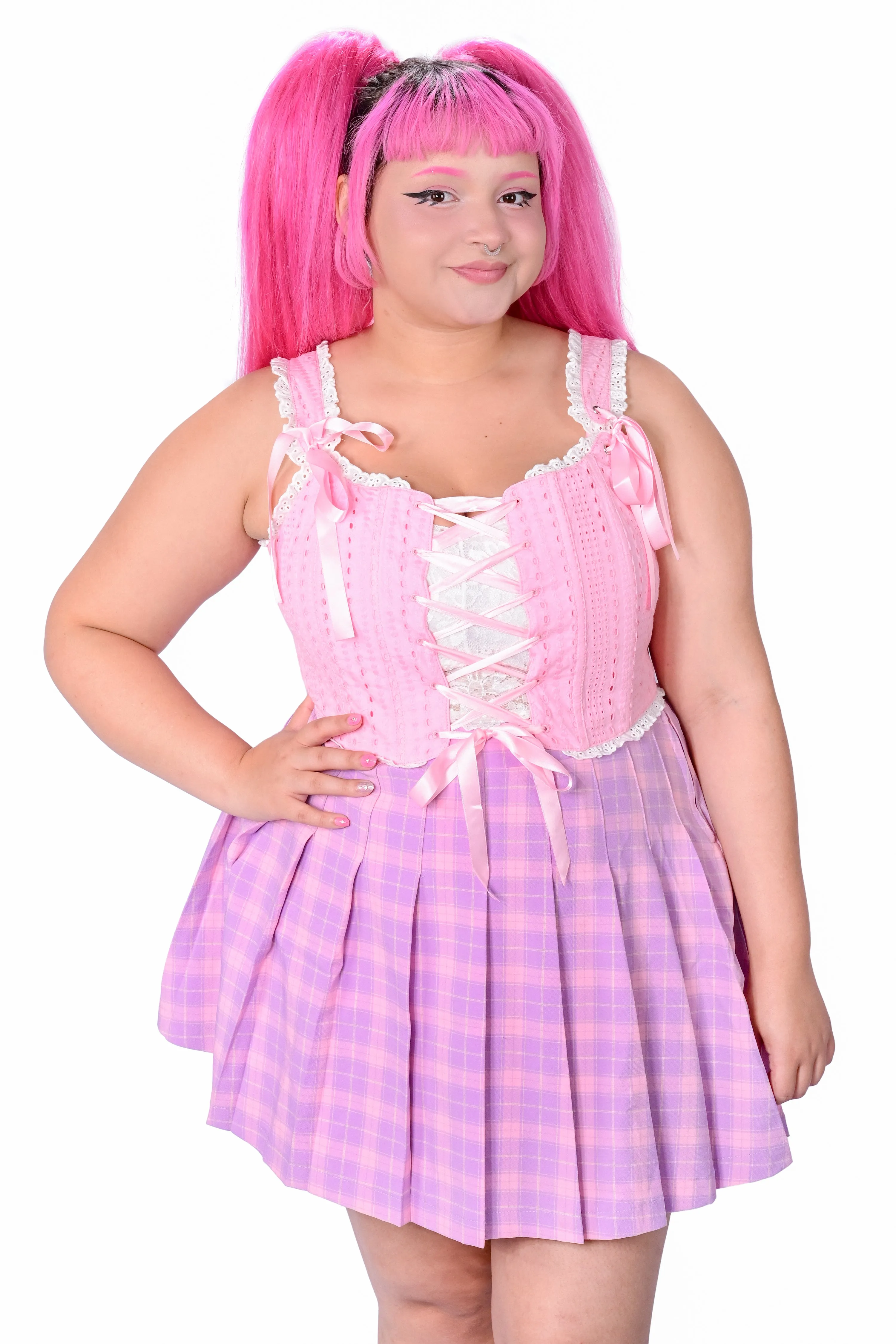 Yvonne Corset Top - Pink sold by My Violet product image thumbnail 2