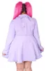 Wonderland Bunny Coat - Lavender sold by My Violet