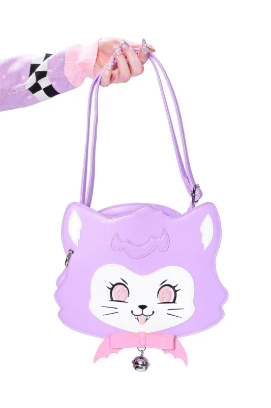 Vampire Kitten 3-Way Bag - Lavender sold by My Violet