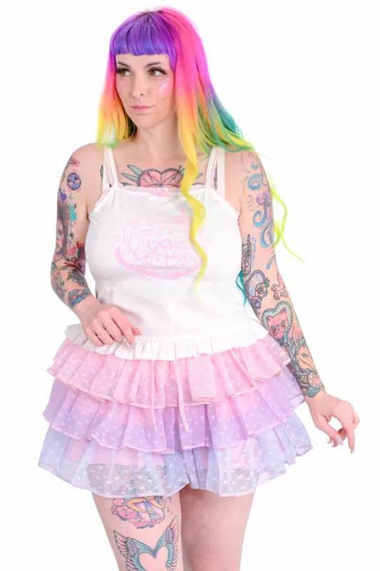 Cake Cami - White/Pink sold by My Violet