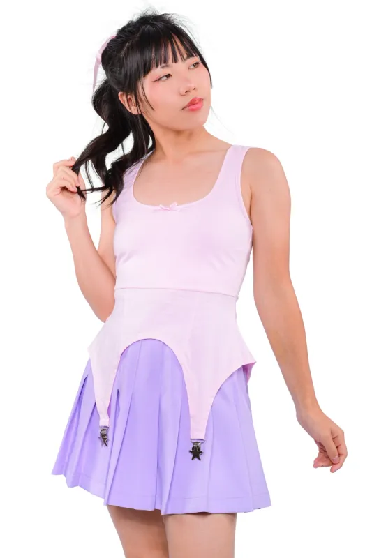 Twinkle Star Garter Cami - Pink sold by My Violet