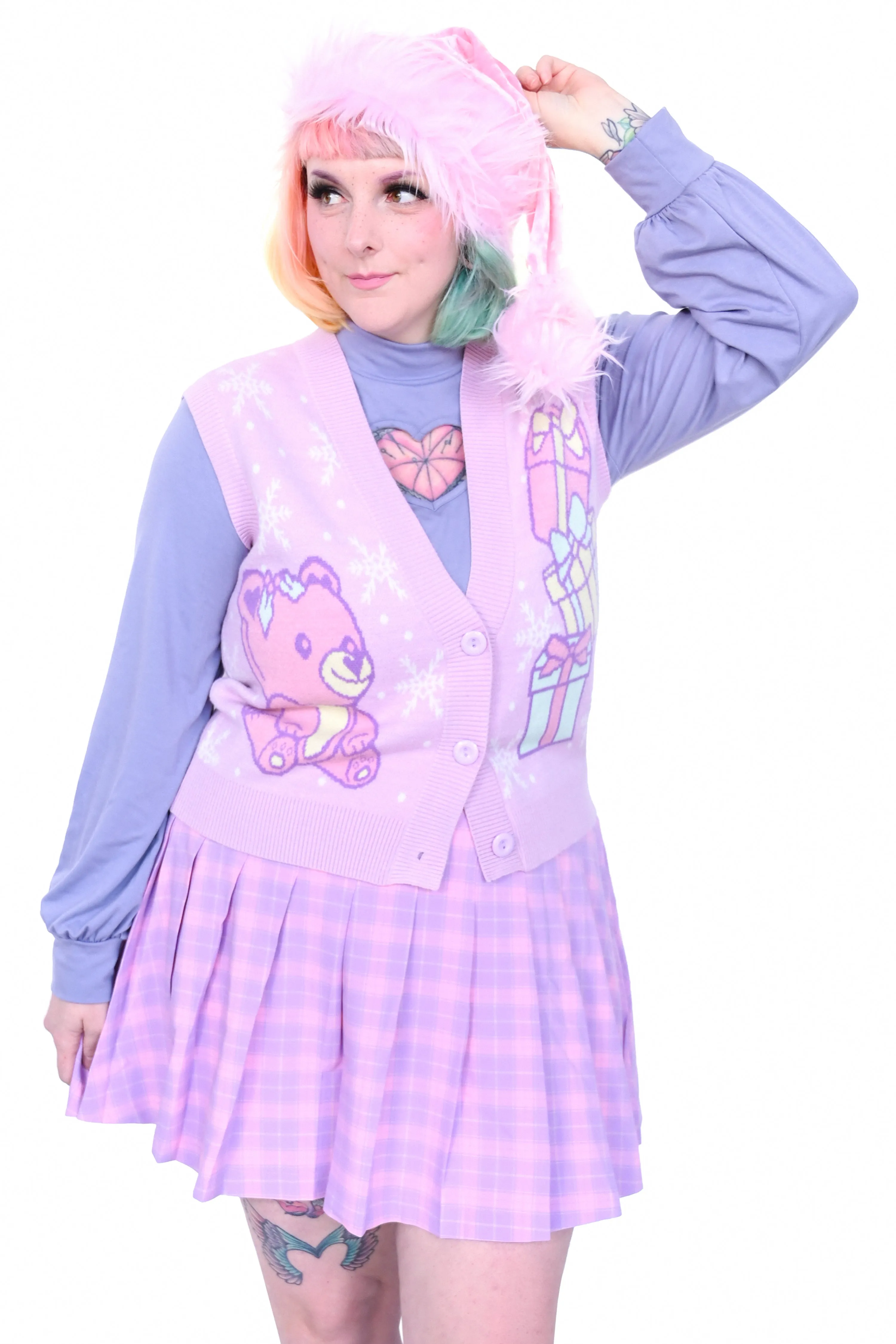 Merry Bear Sweater Vest sold by My Violet
