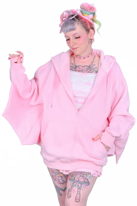 Batty Hoodie - Pink sold by My Violet