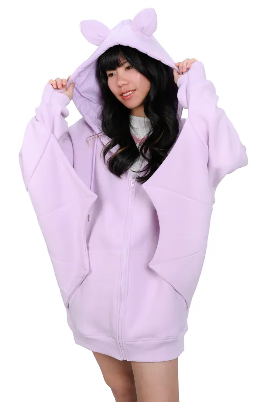Batty Hoodie - Lavender sold by My Violet