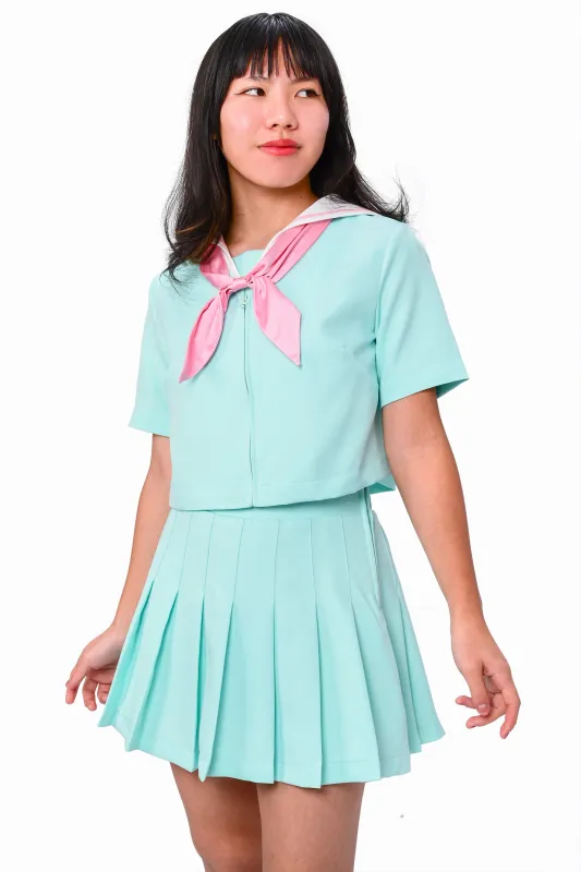 Eva Sailor Top - Mint sold by My Violet