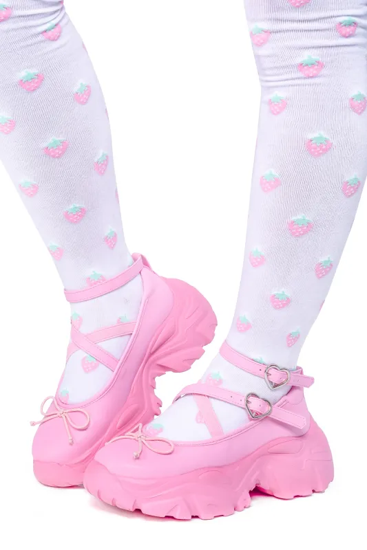 Clara Ballet Sneaker - Pink sold by My Violet