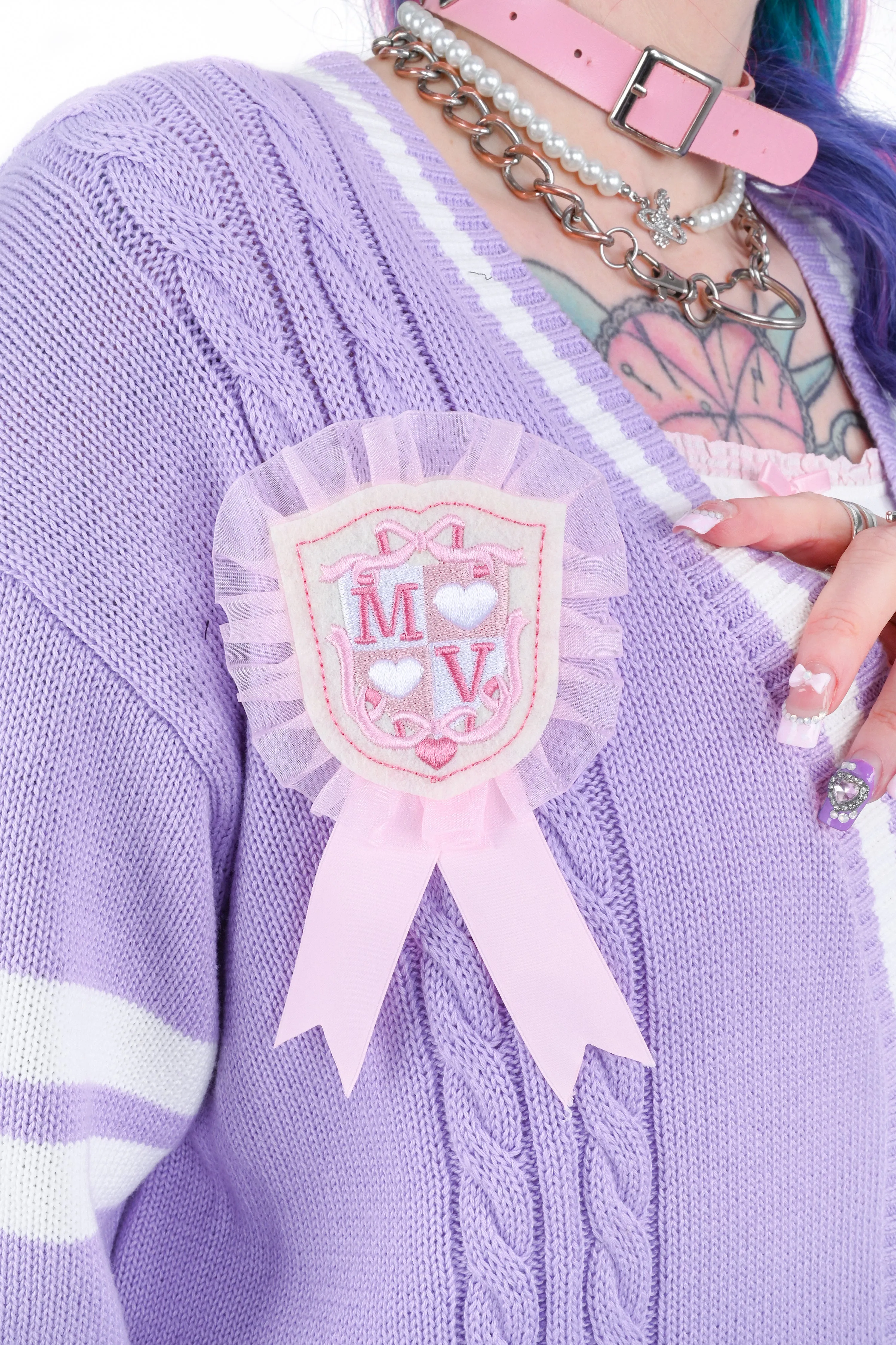 Angel Academy Cardigan - Lavender sold by My Violet product image thumbnail 3