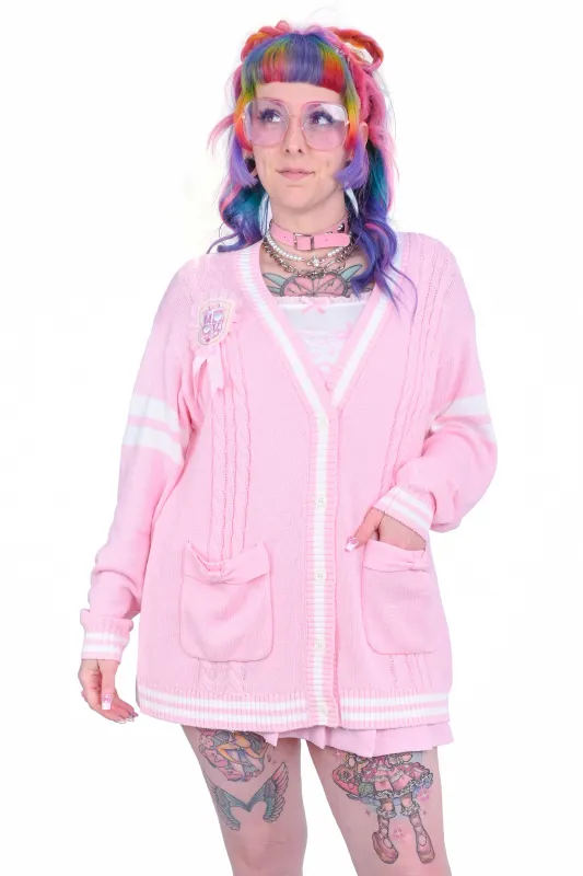 Angel Academy Cardigan - Pink sold by My Violet