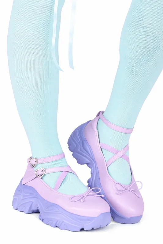 Clara Ballet Sneaker - Lavender sold by My Violet
