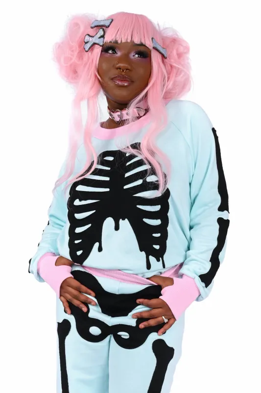 Skeleton Pullover Sweater sold by My Violet