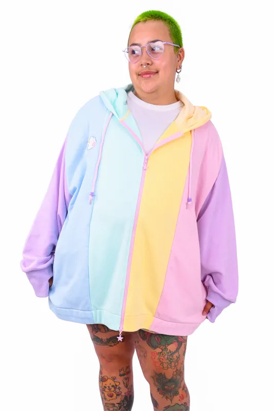 Prism Panel Hoodie sold by My Violet