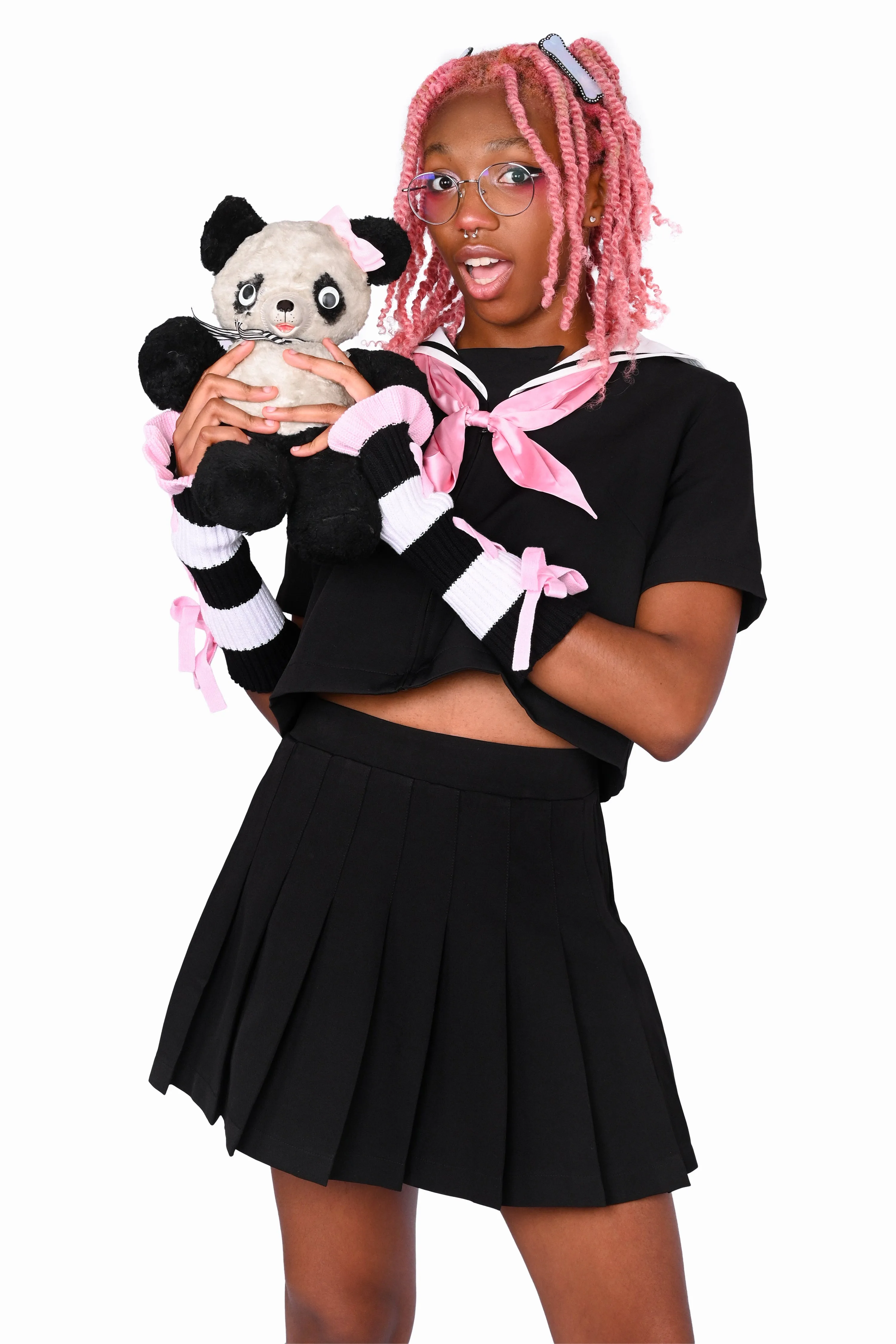 Claire Pleated Skirt - Black sold by My Violet product image thumbnail 3