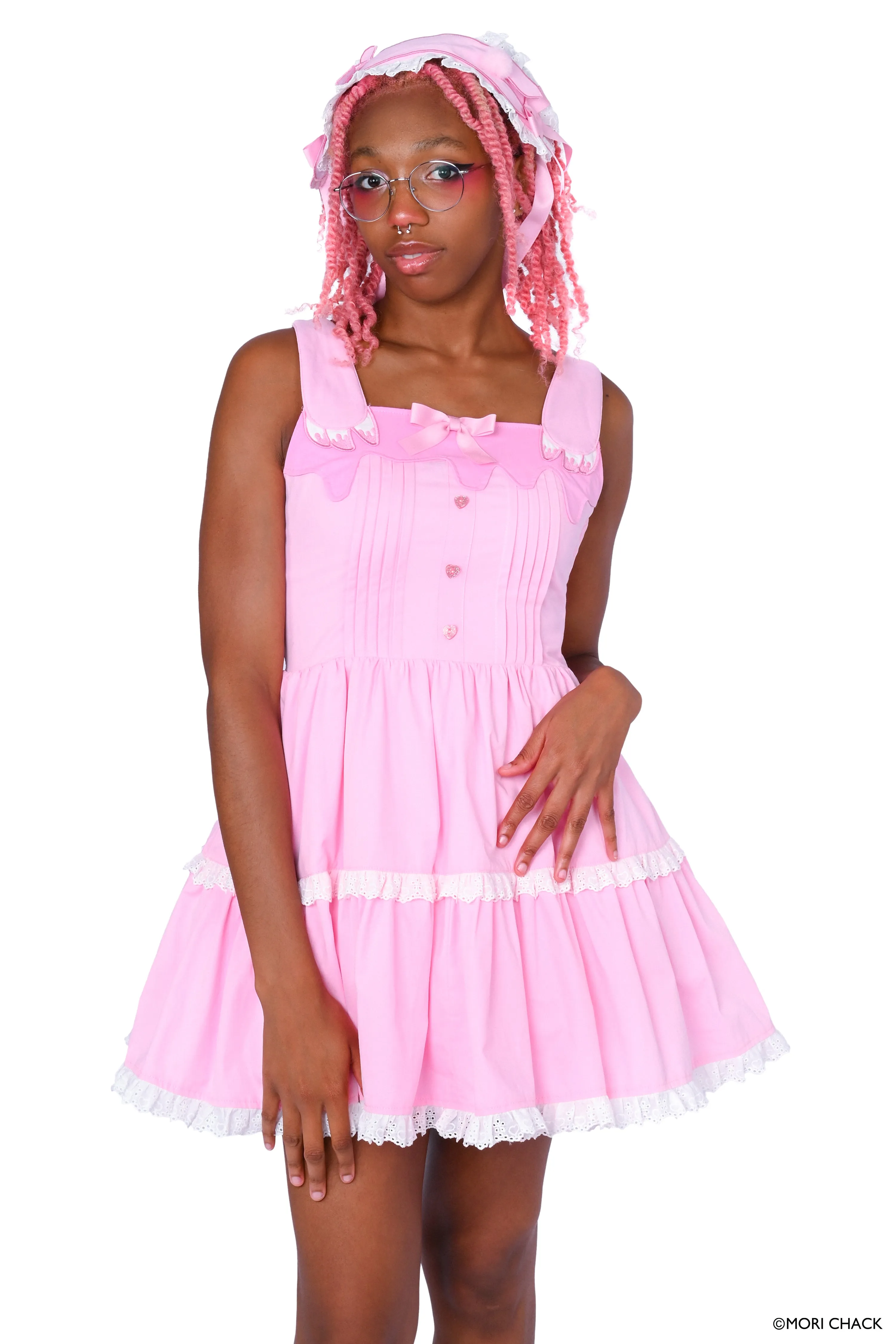 Gloomy Bear x My Violet - Gloomy Hooded Jumperskirt sold by My Violet product image thumbnail 4