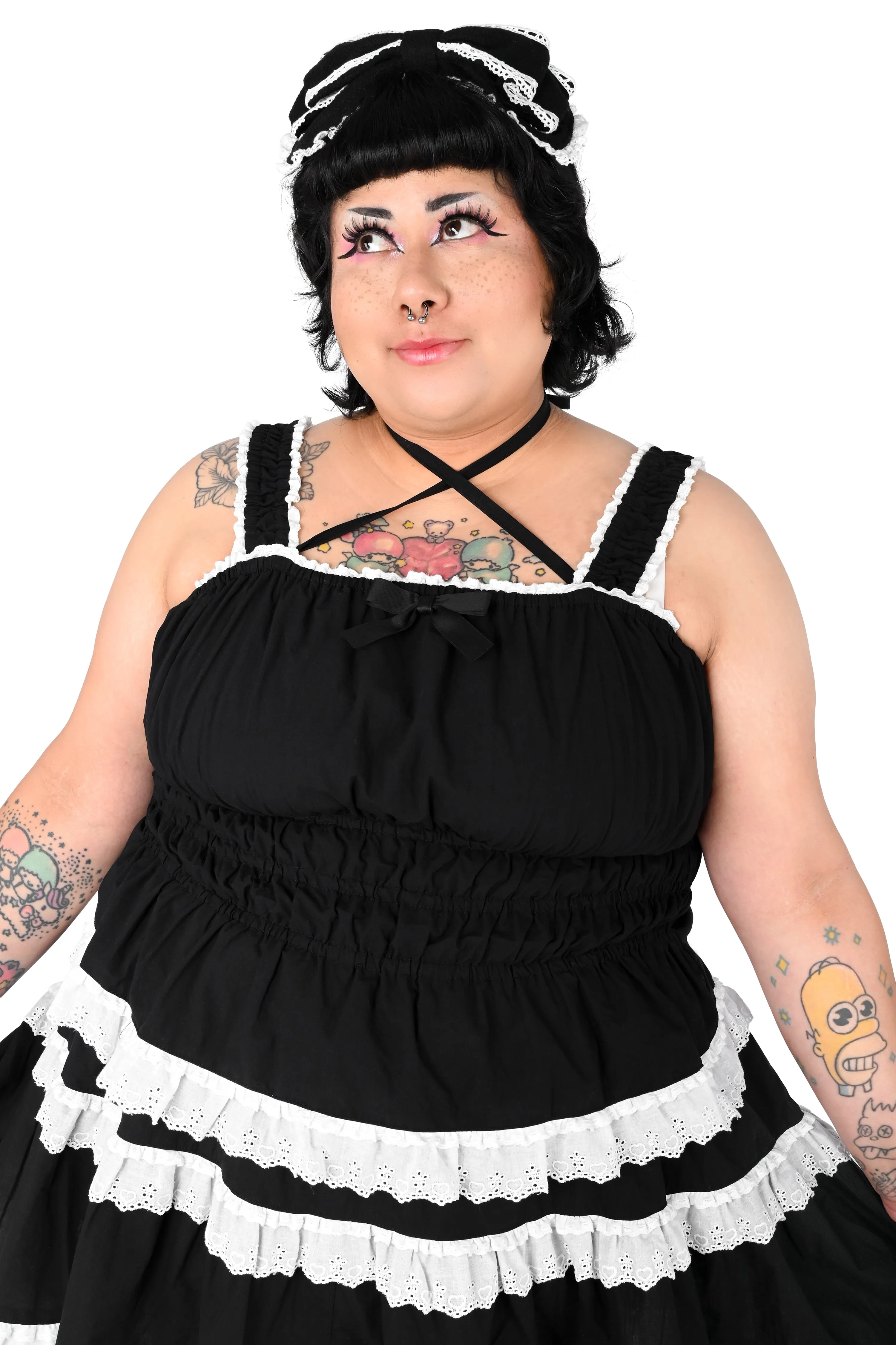 Katherine Shirred Camisole - Black sold by My Violet product image thumbnail 2