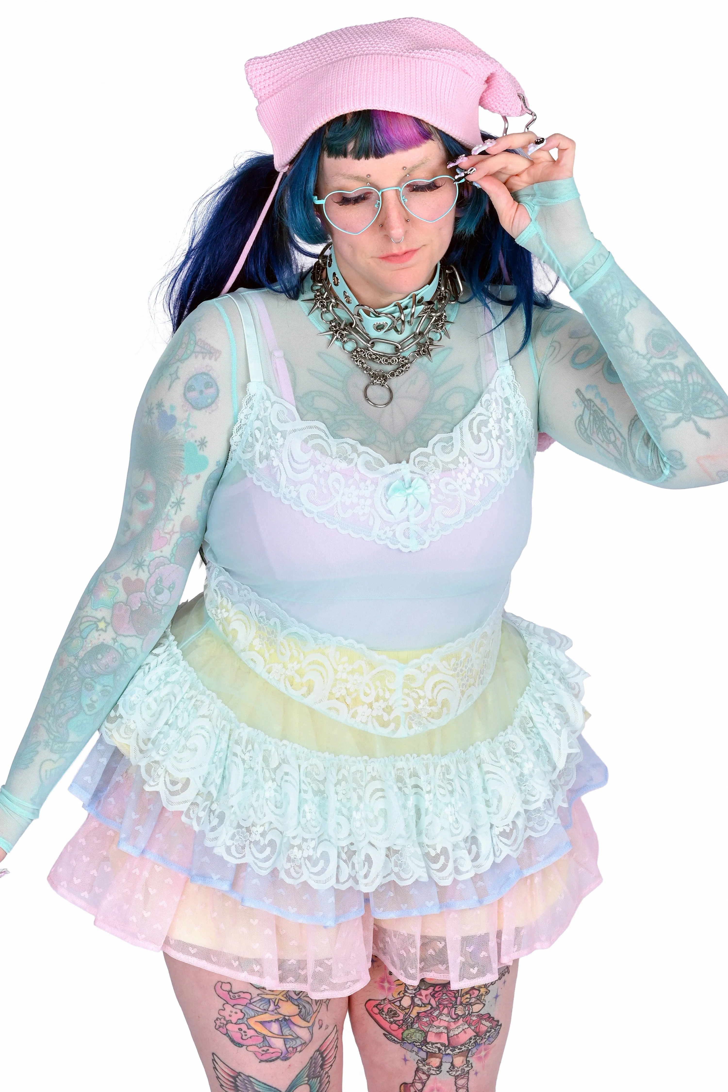 Lily Lace Camisole - Mint sold by My Violet product image thumbnail 4