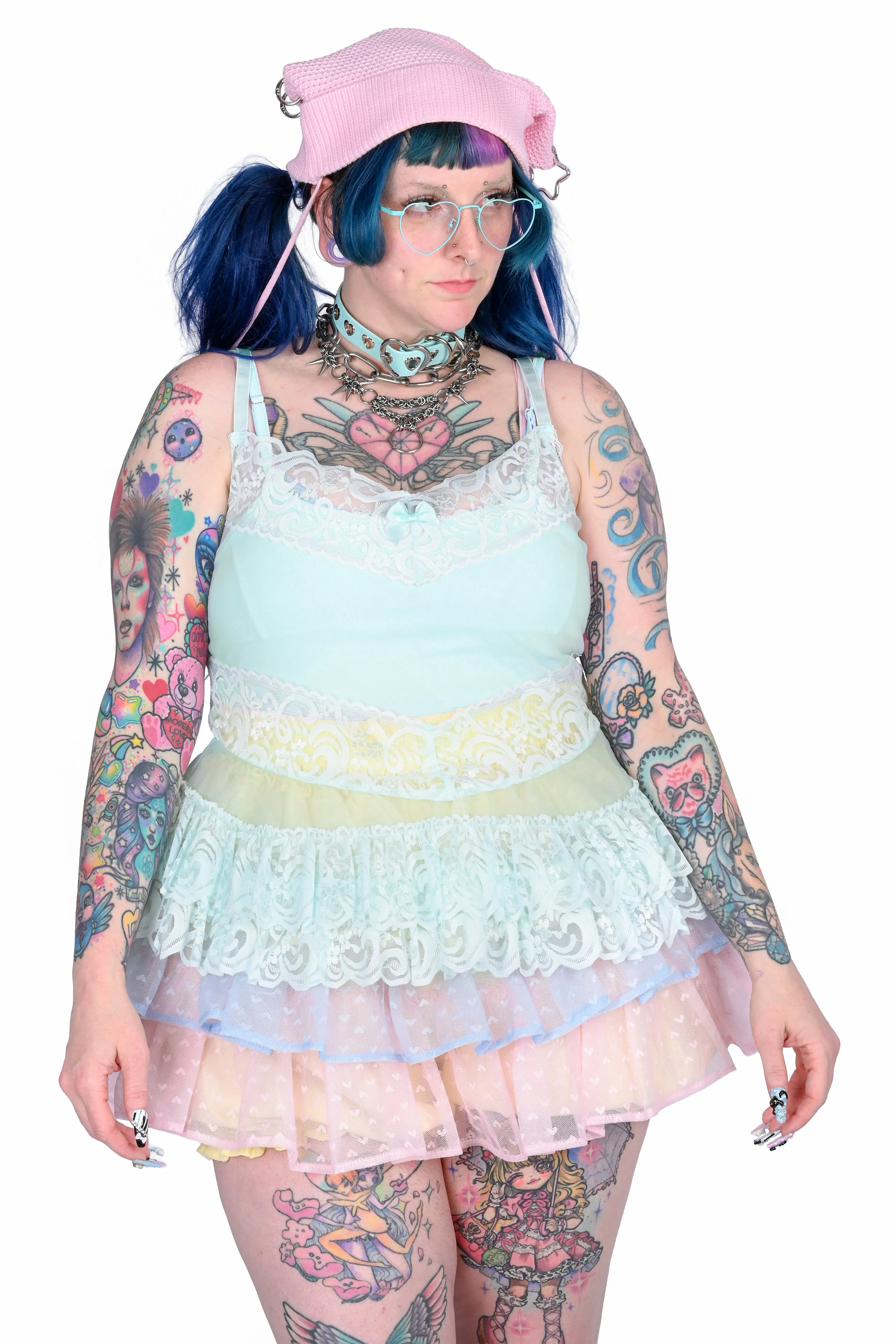 Lily Lace Camisole - Mint sold by My Violet