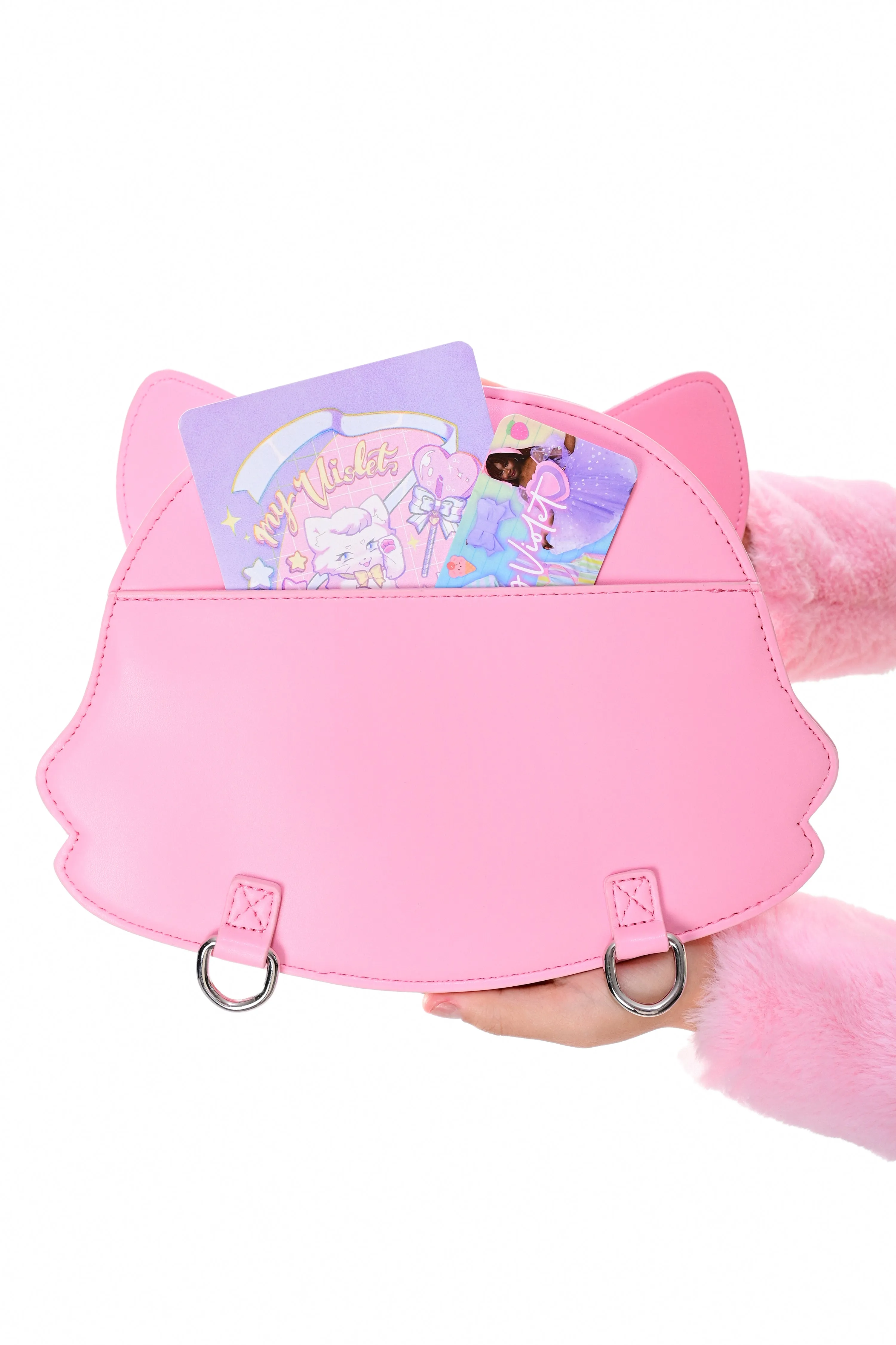 Darling Kitten 3-Way Bag - Pink sold by My Violet product image thumbnail 5