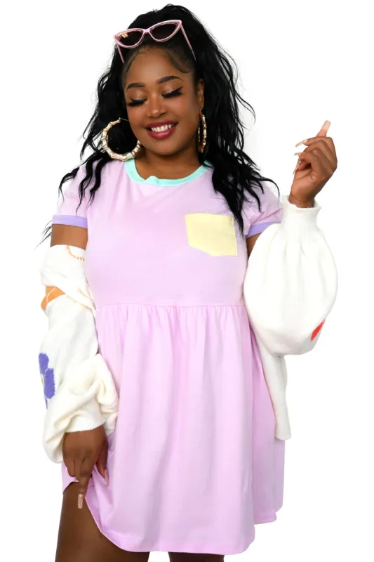 Cadoodle Dress - Pink -  EXTREME MARKDOWN sold by My Violet