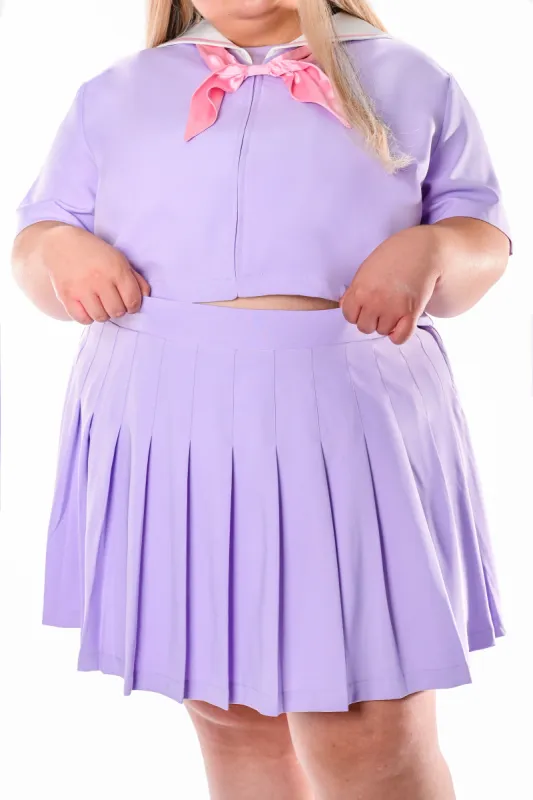 Claire Pleated Skirt - Lavender sold by My Violet