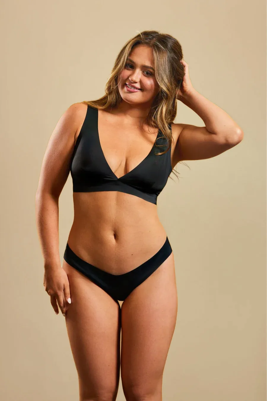 Merritt Dipped Cheeky Bikini Bottom sold by One With product image thumbnail 2