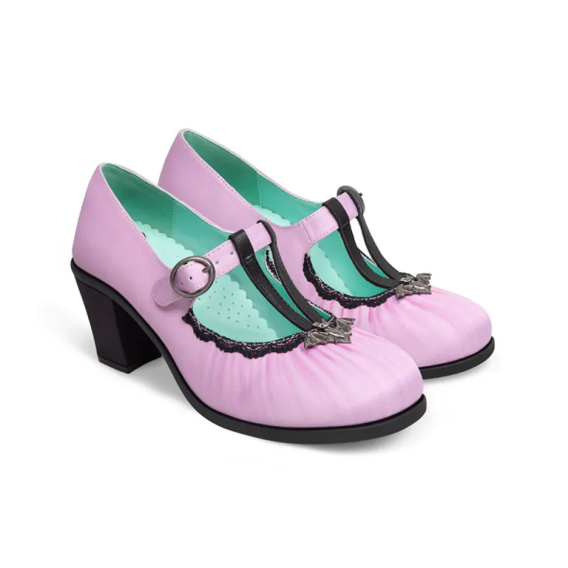 Chocolaticas® Mid Heels Lily Women's Mary Jane Pump sold by Wax Poetic