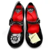 Chocolaticas® Mid Heels Call Me In Black Women's Mary Jane Pump sold by Wax Poetic
