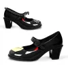 Chocolaticas® Mid Heels Call Me In Black Women's Mary Jane Pump sold by Wax Poetic