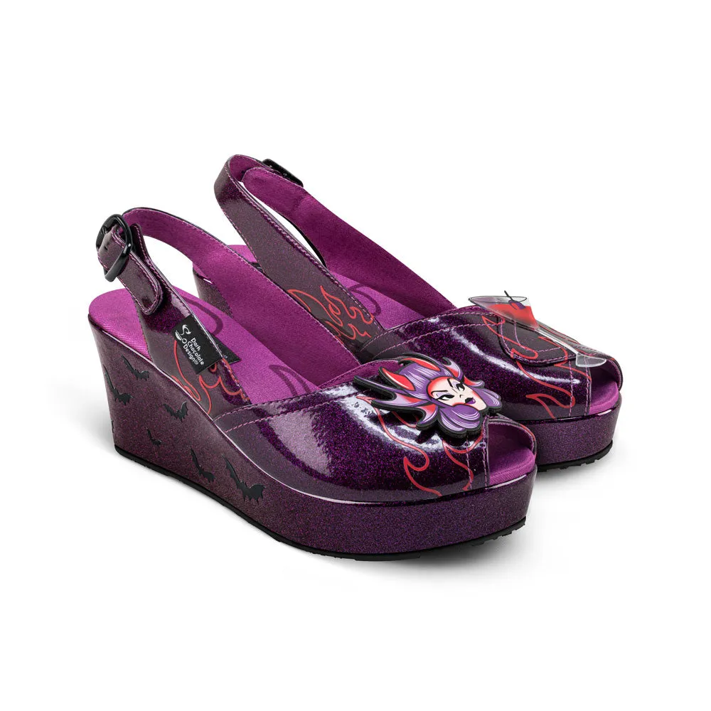 Chocolaticas® Bloody Mary Women's Mary Jane Sandal sold by Wax Poetic