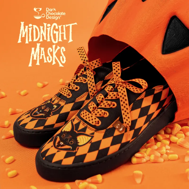Chocolaticas® Midnight Masks Casual Sneaker sold by Wax Poetic