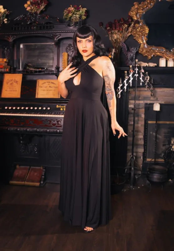 Nightfall Maxi Dress by Elle Rebel sold by Wax Poetic