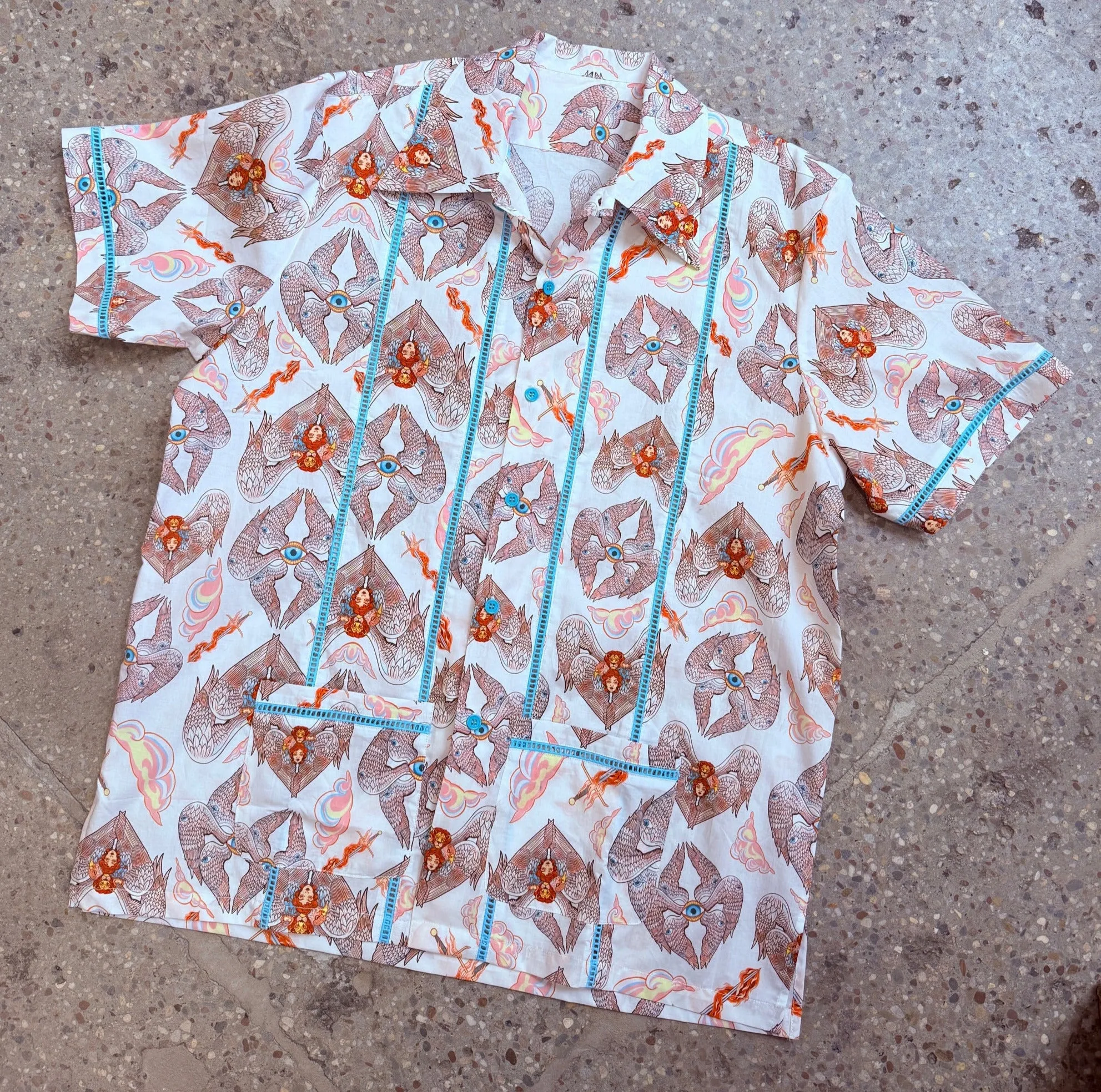 Men's Heavenly Bodies Cocktail Shirt sold by Wax Poetic product image thumbnail 3