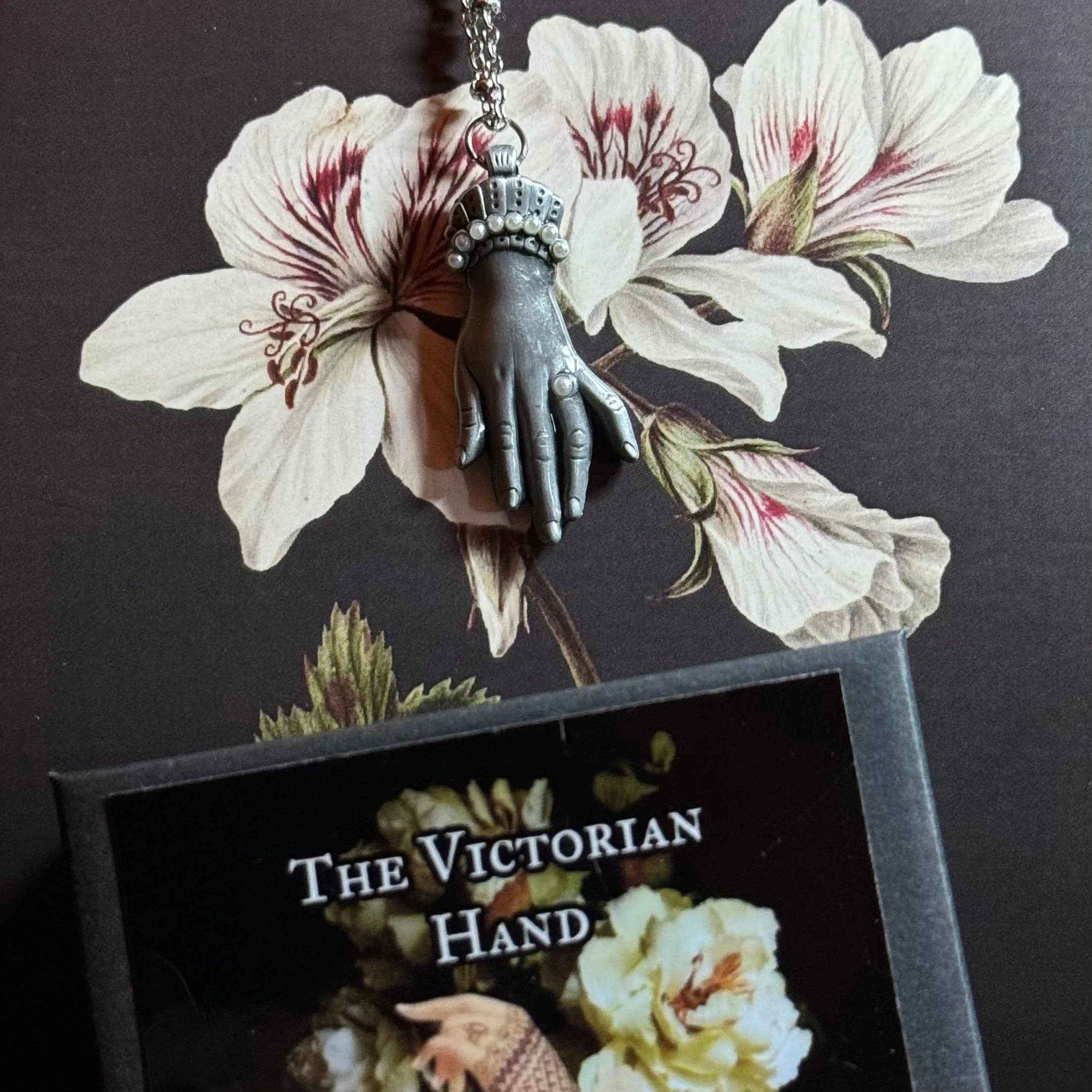 Victorian Hand necklace by Seance sold by Wax Poetic product image thumbnail 5