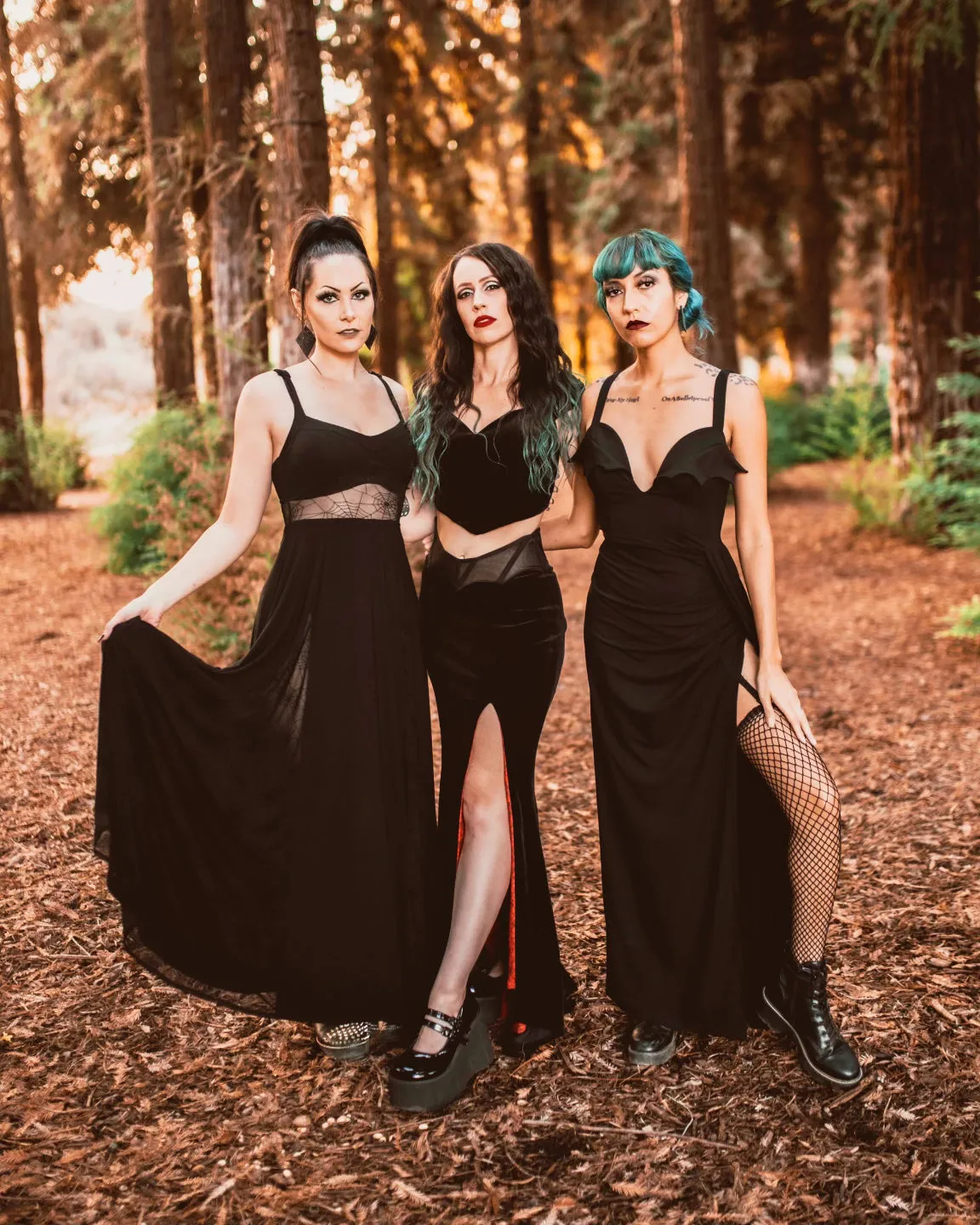 Arachnophobia Maxi Dress Pre-Sale by Weasel Wear sold by Wax Poetic product image thumbnail 4