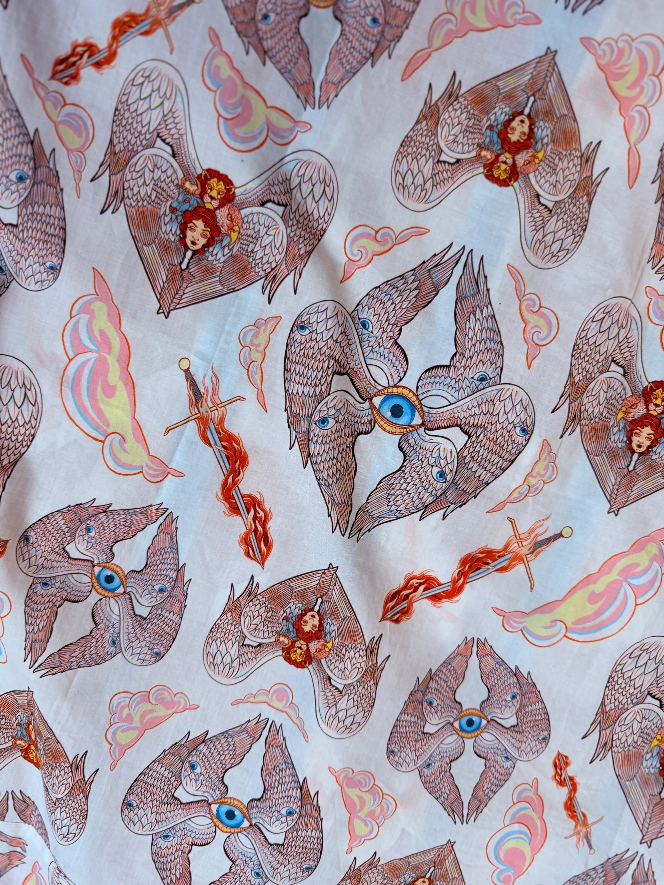 Adelaide Mini Swing Dress in Heavenly Bodies sold by Wax Poetic product image thumbnail 2