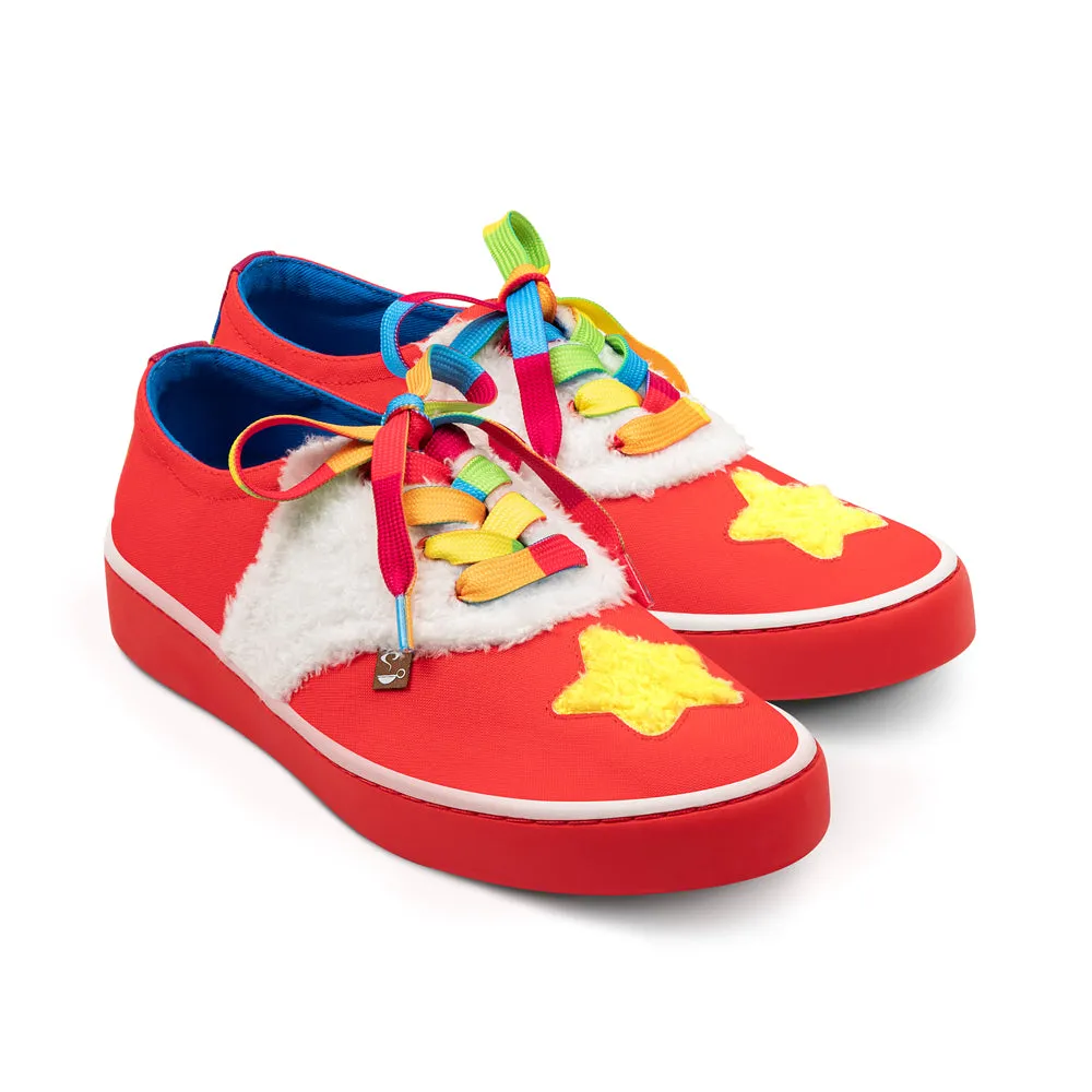Star Fluff Casual Sneaker by Hot Chocolate Designs sold by Wax Poetic