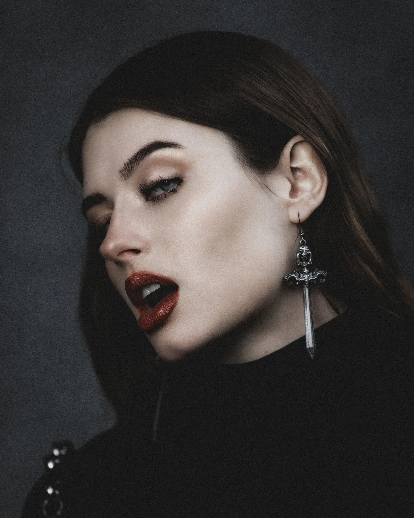 Woe Blade Earrings by The Pretty Cult sold by Wax Poetic
