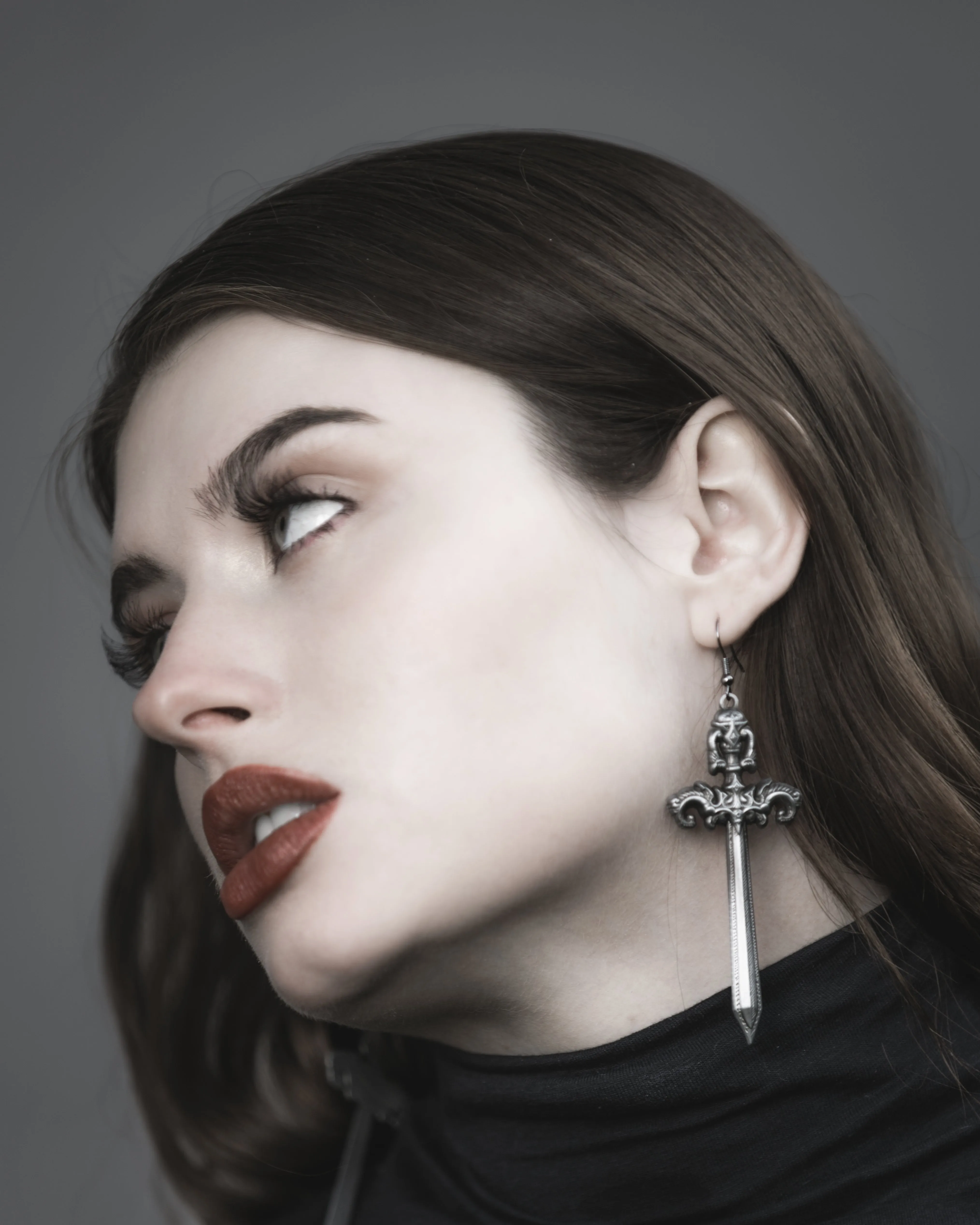 Woe Blade Earrings by The Pretty Cult sold by Wax Poetic product image thumbnail 2