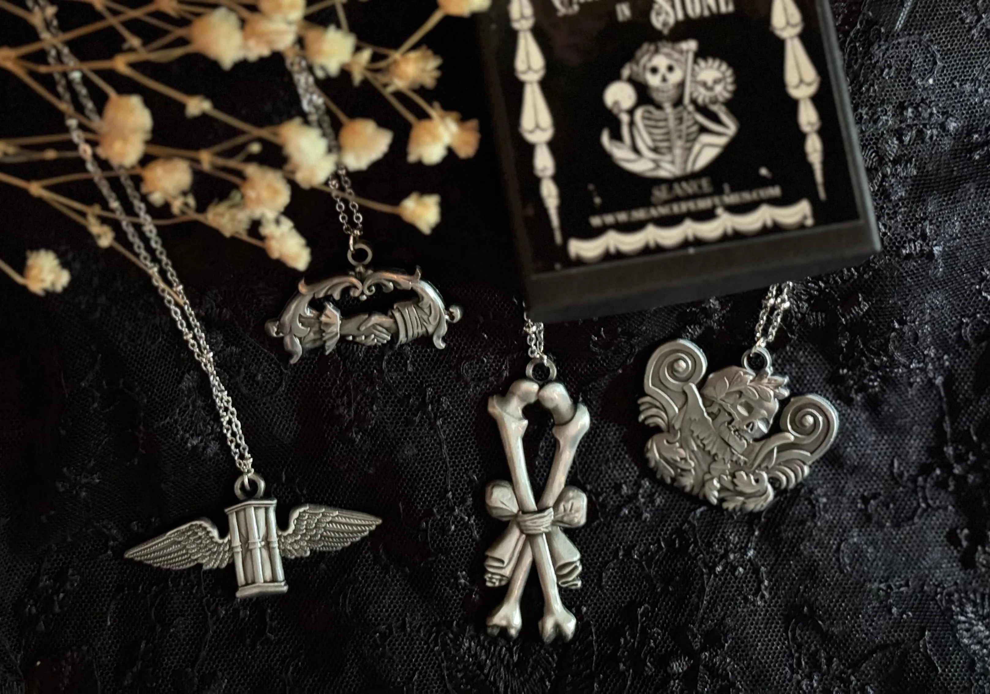 Carved In Stone- Bow and Bones by Seance Perfumes sold by Wax Poetic product image thumbnail 5