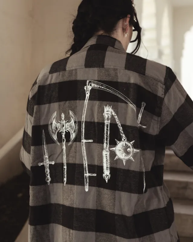 Van Helsing Flannel by The Pretty Cult sold by Wax Poetic