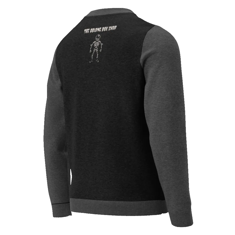 Achy Bones Knitted Unisex Sweater by Oblong Box Shop sold by Wax Poetic product image thumbnail 4