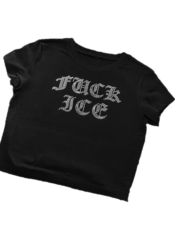 ICE Cropped Top by VXM Clothing made by Wax Poetic