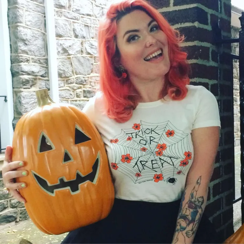Trick or Treat tee sold by Wax Poetic